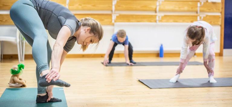 Children's yoga classes in Bury St Edmunds, Suffolk